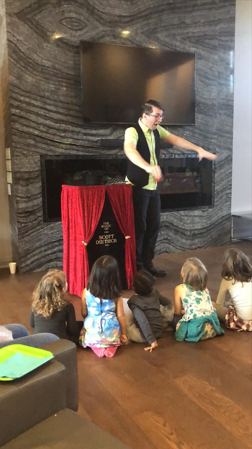 Amazing magic show that kids and adults loved.