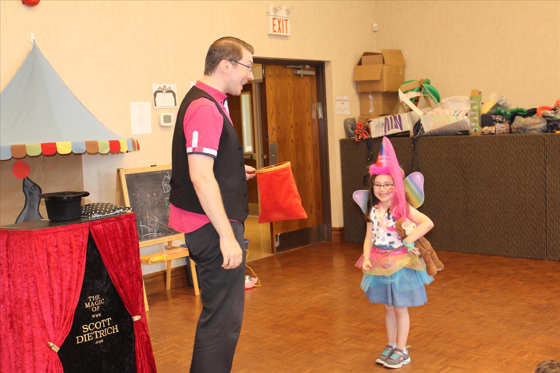 You could hear the kids laughing down the hall!